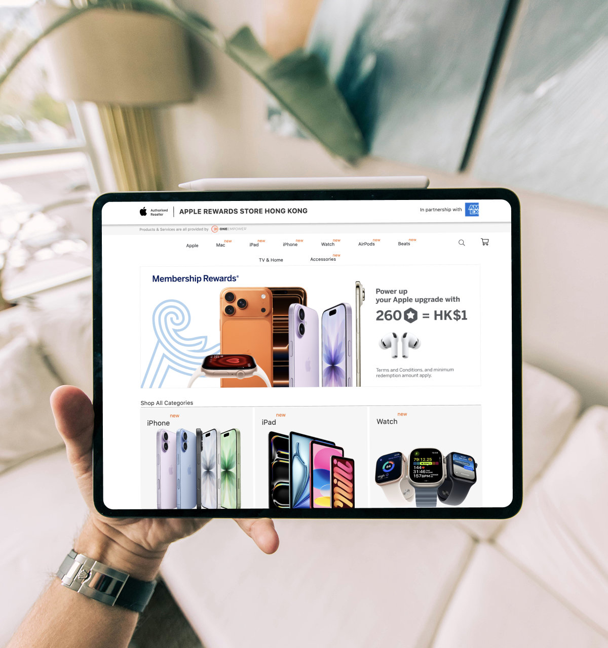 Premium rewards storefront preview